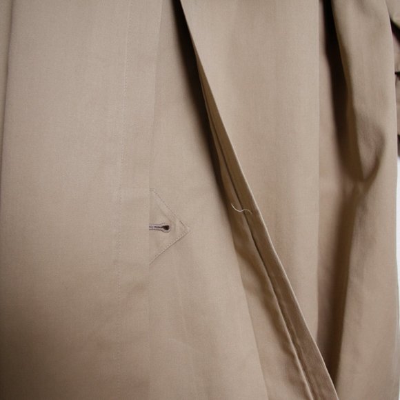 Burberry Vintage Double Breasted Trench Coat Nova Check Lining 54 Short Men's - Picture 14 of 14